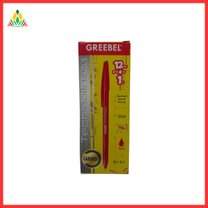 Pulpen Greebel Merah 1 Pak